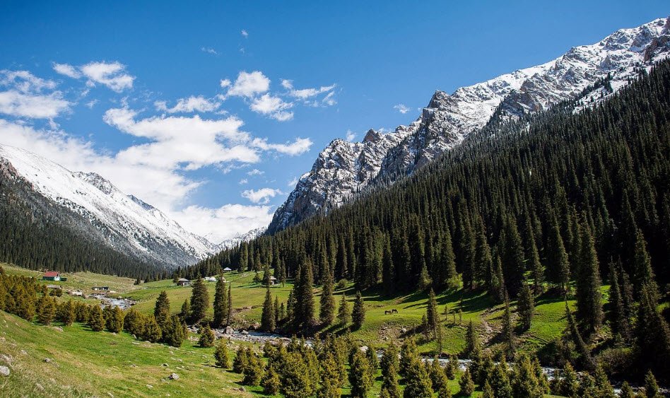 Altyn Arashan Valley, Near Karakol, Issyk-Kul, Kyrgyzstan